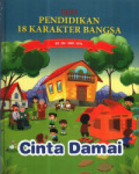 Image of Pendidikan 18 Karakter Bangsa 14: Cinta Damai