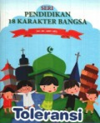 Image of Pendidikan 18 Karakter Bangsa 3: Toleransi