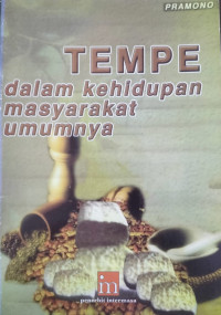 Image of Tempe Dalam Kehidupan Masyarakat Umumnya